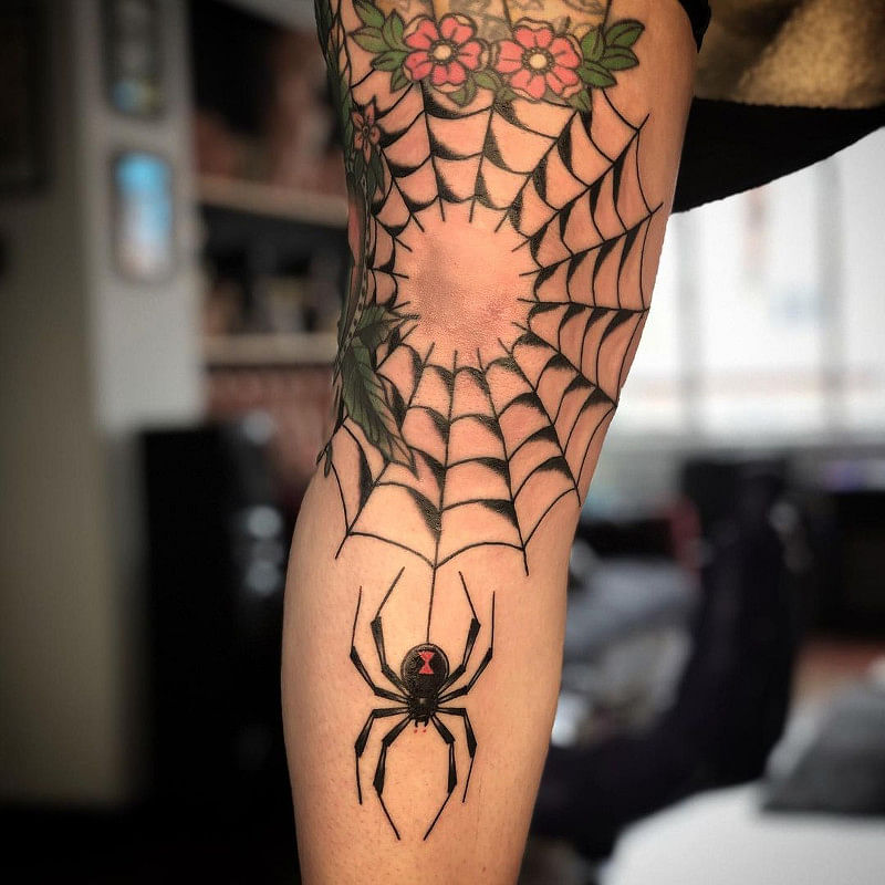 208 Tattoo Fest  Repost coffinlust with getrepost  Walk up spider  webs tattoos for averylynn911 at 208tattoofest No spiders were harmed in  the making of these tattoos    coffinlust 