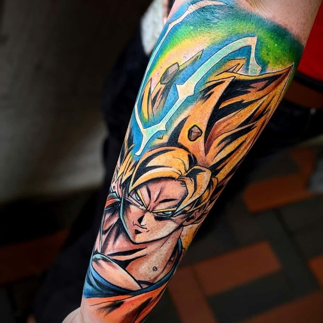 33 Anime Tattoo Ideas That Are Too Cool For Skool Tattoozz
