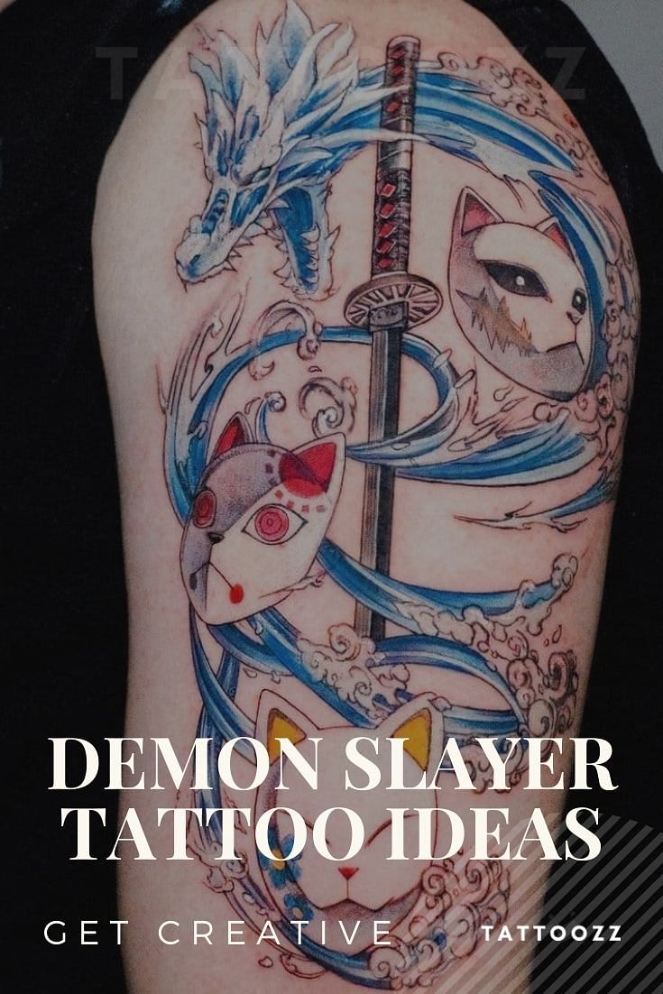 Demon Slayer Tattoo Design Idea - OhMyTat