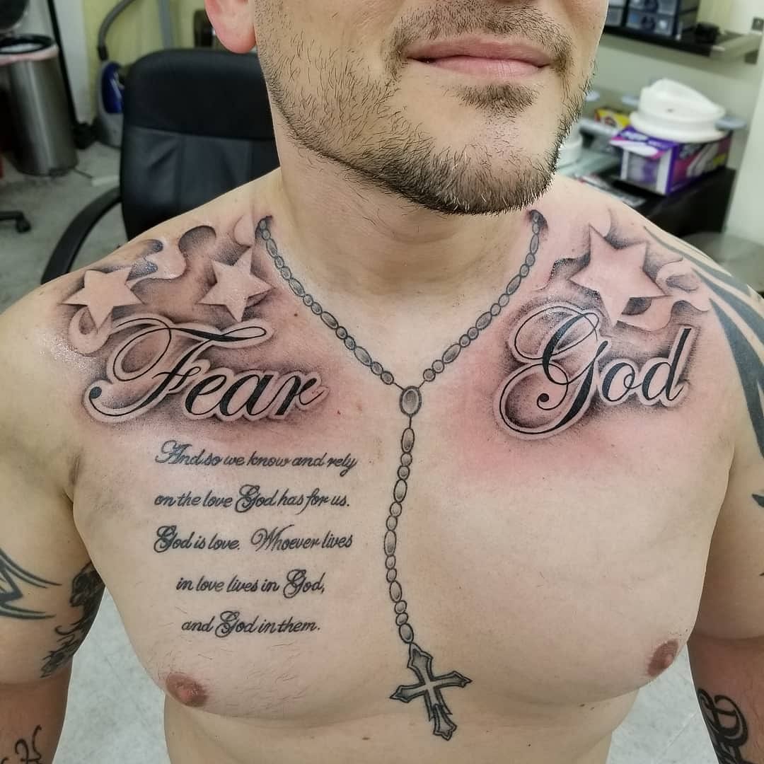 Fear No Man But God Tattoo 31+ Fear God Tattoo Ideas That Are Biblical in 2022
