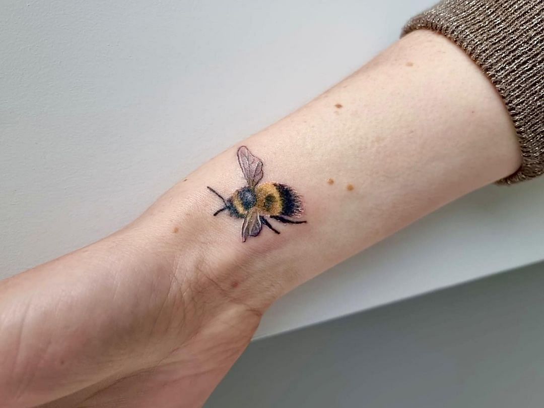 Melissa Honey Bee Forever | A tattoo i designed for my frien… | Flickr
