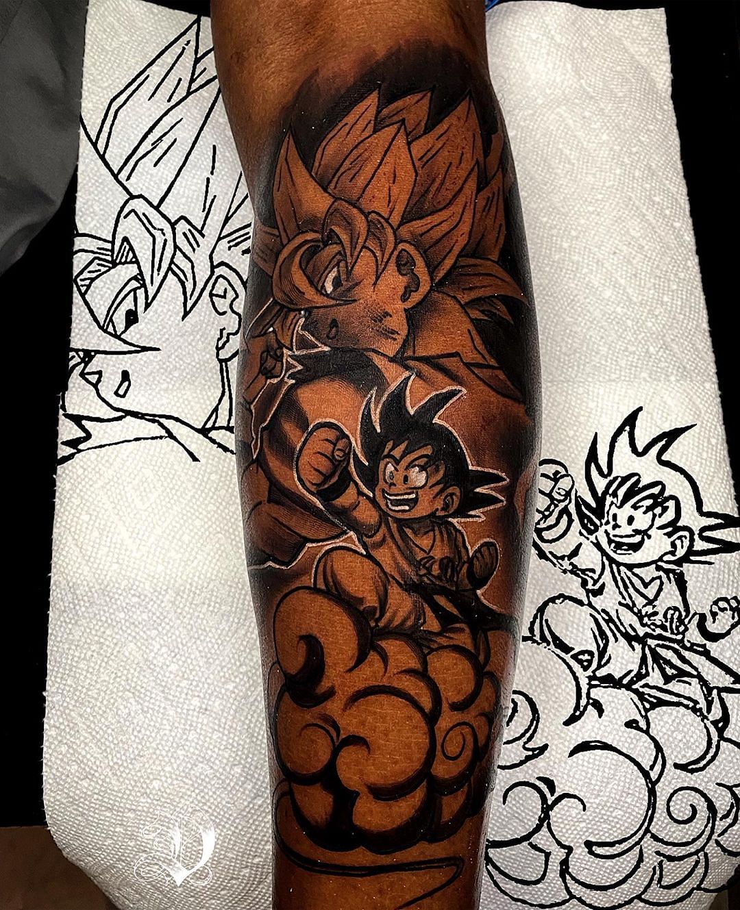Finally got my first DB tattoo Goku Black  rdbz