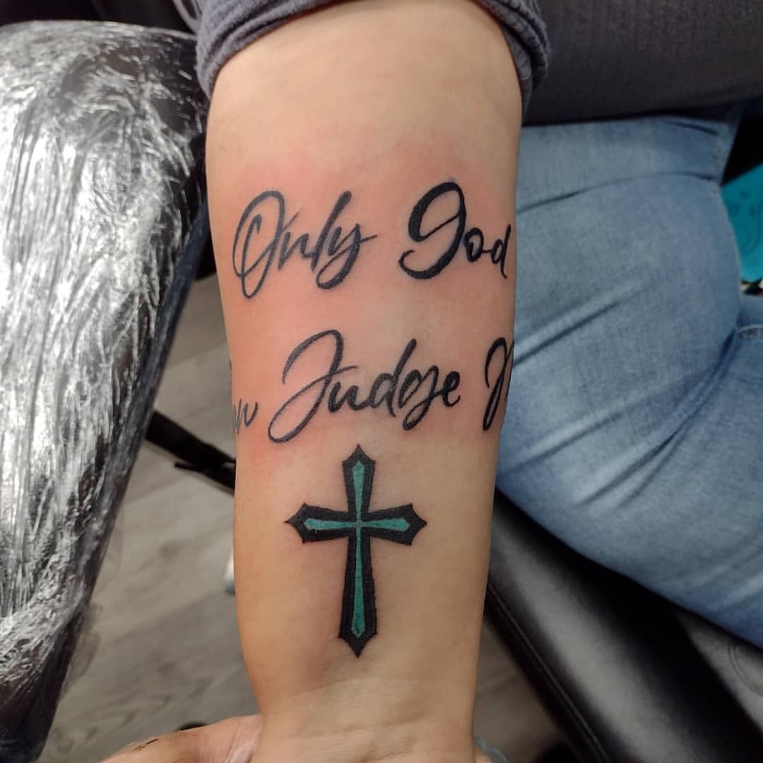 only god can judge me hand tattoos｜TikTok Search