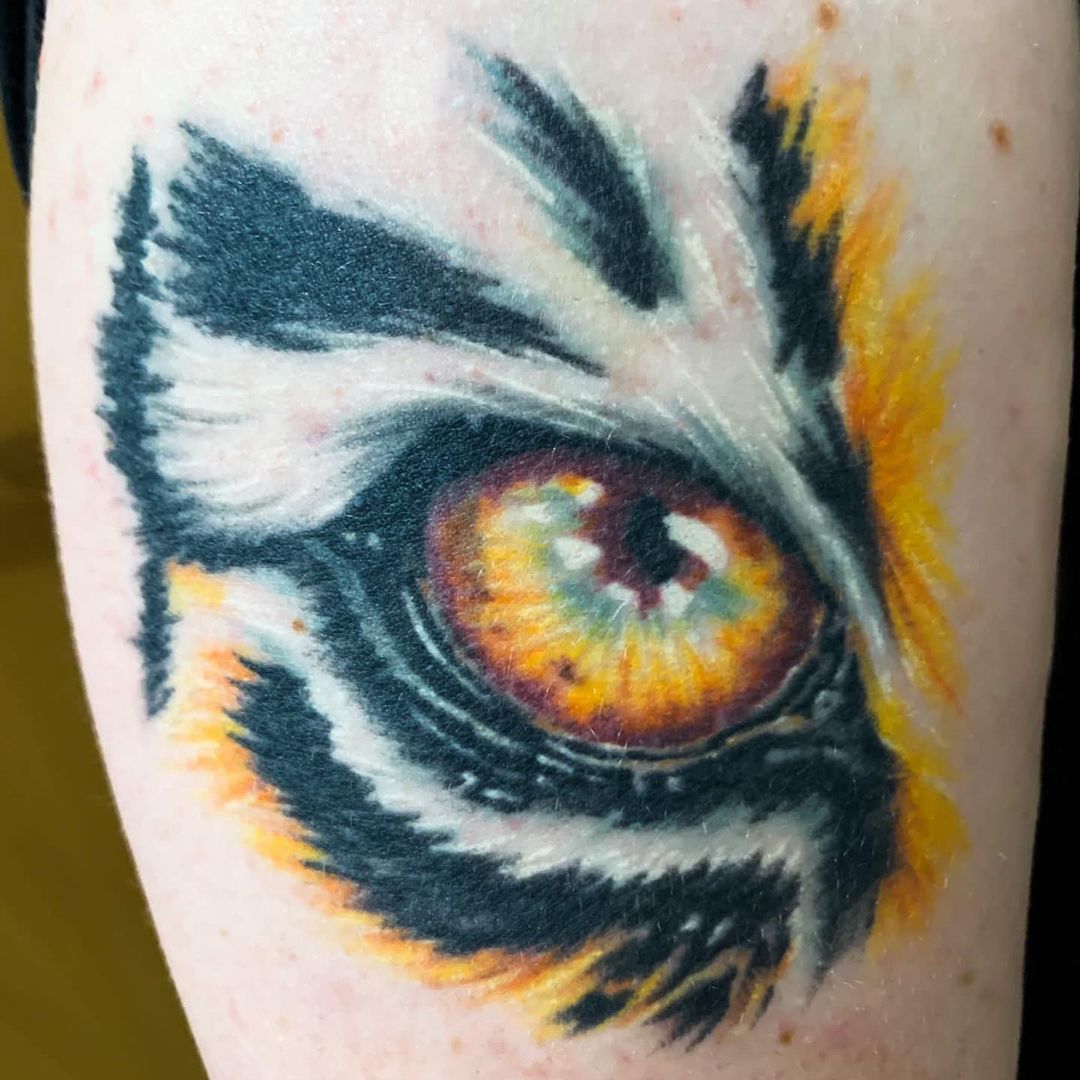 Lsu Tiger Eye Tattoo