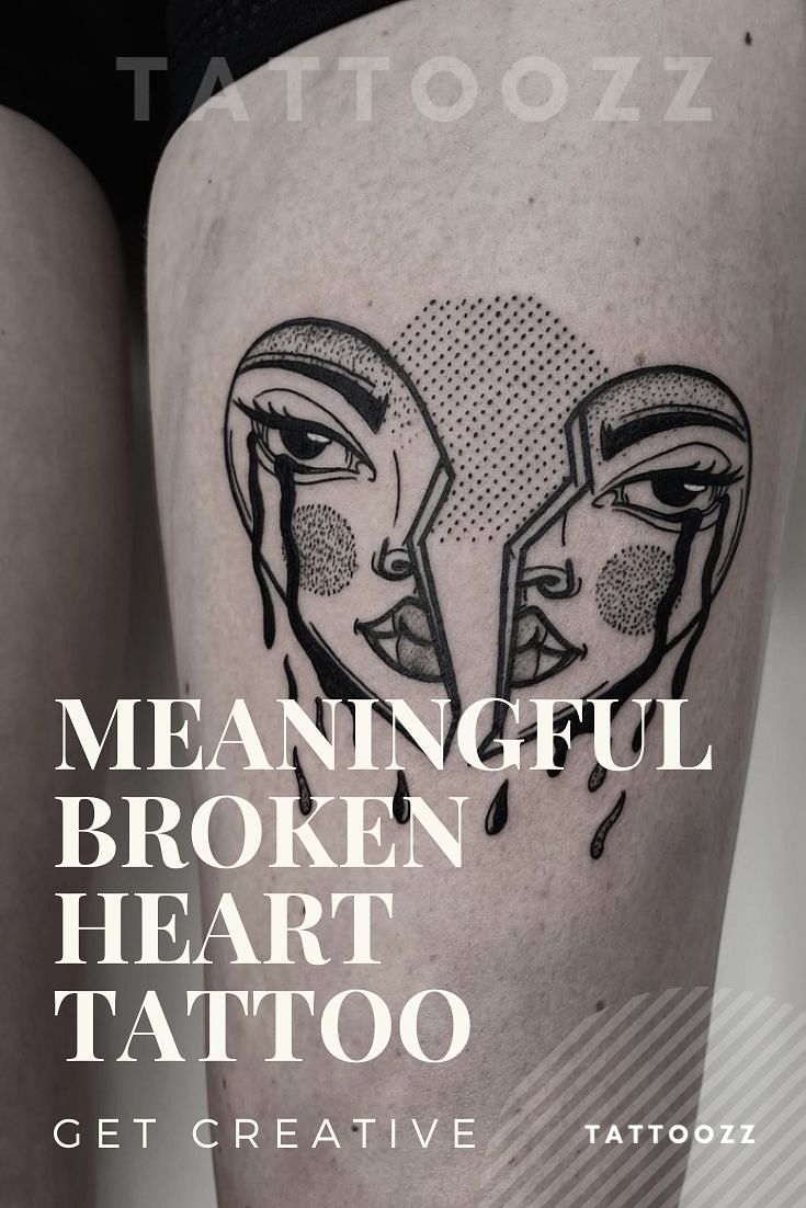 Discover 86+ broken heart tattoo quotes super hot - thtantai2