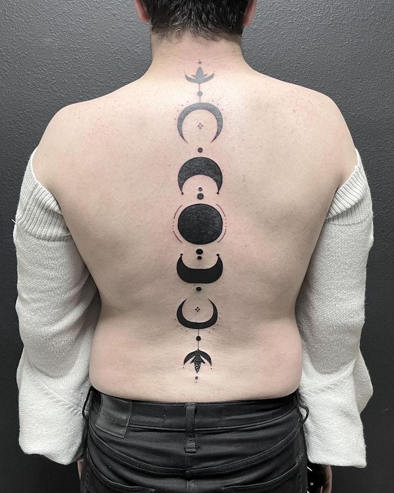 77+ Moon Phase Tattoo Ideas That Eclipse All Others in 2022